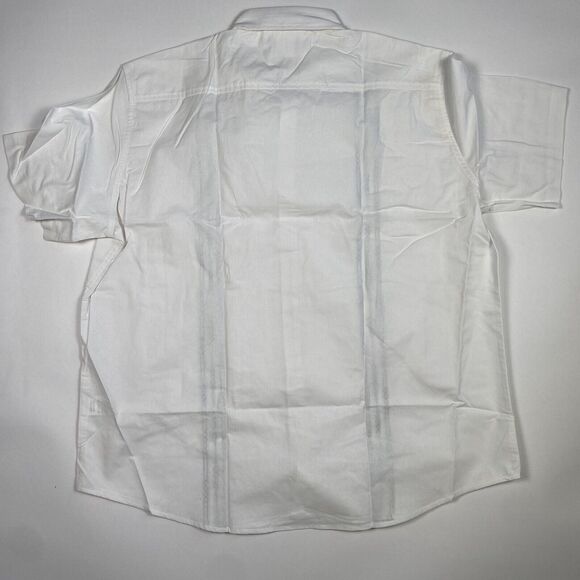Coofandy Short Sleeve Button Down Shirt White Mens Size XL Brand New w/ Tags - Picture 8 of 9